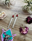 Red Corral dangle earrings