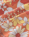 Louise Wide Flutter Sleeve Floral Dress