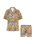 Vintage Rodeo Poster Women's Western Pajama Set