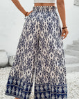 Giovanna Boho Pattern High Waist Wide Leg Loose Pants
