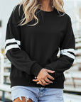 Taylor Striped Oversized Sweatshirt