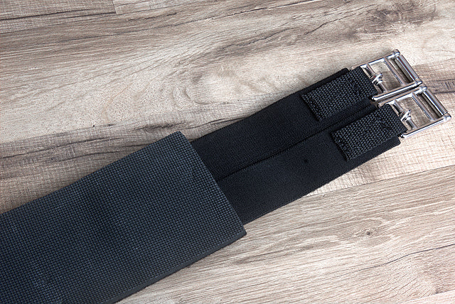 56 Inch Black Professional Choice Smx Horse English Saddle Girth Cinch Ss