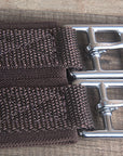 40" Professional Choice Training Elastic Smx English Horse Girth Cinch Brown