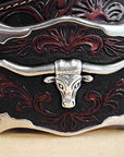 26 In Hilason Hand Tooled Western Leather Mens Womens Belt