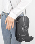 Cowboy Boots Crossbody Chain purse