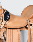 Western Horse Wade Saddle American Leather Ranch Roping Tan