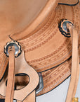Western Horse Wade Saddle American Leather Ranch Roping Tan