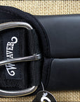 28 Inch Weaver Leather Horse Size Black Neoprene Sleeve Straight Cinch Girth