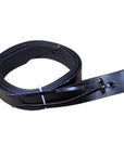U-Hilason Western Horse Tack Black Leather Tie Strap