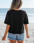 Checkerboard Peace Tee