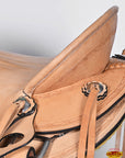 Western Horse Saddle American Leather Ranch Roping Trail Hilason Tan
