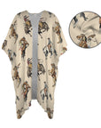 Vintage Cowgirl Duster Kimono Coverup