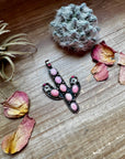 pink Conch Cactus Pendant