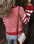 Emily Stripe Textured Sweater