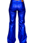 SIGNATURE TROUSERS - ROYAL BLUE METALLIC