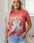 Nashville Music City Retro Fashion Tee