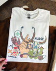 Western Nurse TEE, CREWNECK or QUARTER ZIP