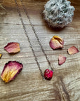 Pink choker Verascite - Valentine collection