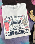 Mind Your Business TEE or CREWNECK