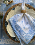 MASON'S DAUGHTER Ditsy Floral Napkin, Blue