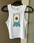Ace of Spades Cropped Tank