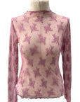 The Raelyn Lace Top in Rose