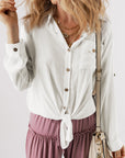 Ellie Knotted Casual Shirt