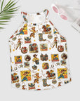 Vintage Cowgirl Collage Western Tank Top