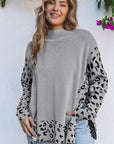 Isabella Side Slit Oversized Sweater