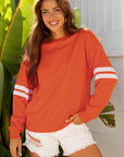Taylor Striped Oversized Sweatshirt