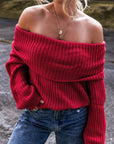 Eleanor the Shoulder Knit Sweater