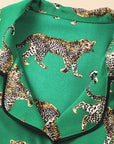Cheetah Shirt & Pants Pajama Set
