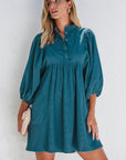 Charlie Corduroy Button Dress