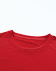 Plain Crew Neck Tee