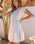 Ari Multicolor Mini Dress