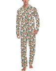 Cool Santa Christmas Men's Western Pajama Set