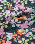 Floral Sheer Mesh T-Shirt