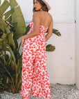 Mira Floral Wide Leg Jumpsuit