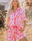 Western Cowgirl Boots Pajama Set