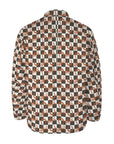 Checkered Rodeo Men's Western Blazer