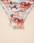Floral Mesh Long Sleeve Bodysuit