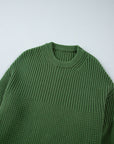 Julietta Mixed Textured Knitted Sweater