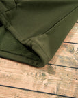 Kate Fleece Lined Half Zipper Kangaroo Pockets Loose Hoodie