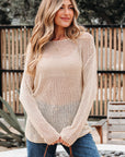 Hadley Crochet Hollow-out Sweater