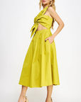 Knotted Bow Dress in color options