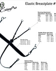 ExionPro Elastic Breastplate with Girth Strap