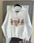 Wild Cowboys Quarter Zip