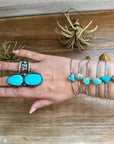 Royston Turquoise Cuff – Sterling Silver