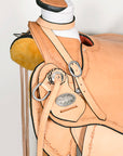 Western Horse Wade Saddle American Leather Ranch Roping Tan