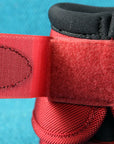 Professional Choice Tack Ballistic Overreach Horse Bell Boots Crimson